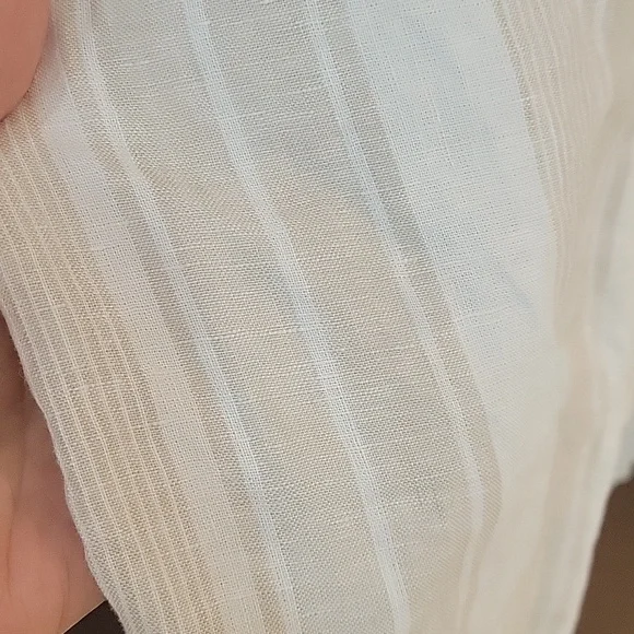 BROOKS BROTHERS Irish linenshort sleeve camp collar  STRIPED sport SHIRT - Picture 3 of 12